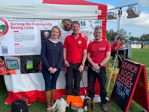 search dogs sussex